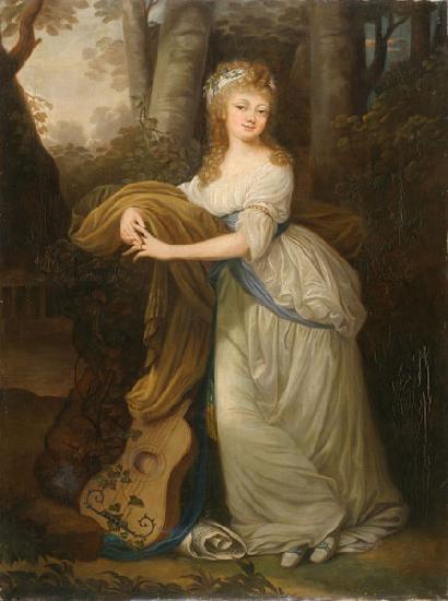 unknow artist Portrait of Krystyna Magdalena Radziwill